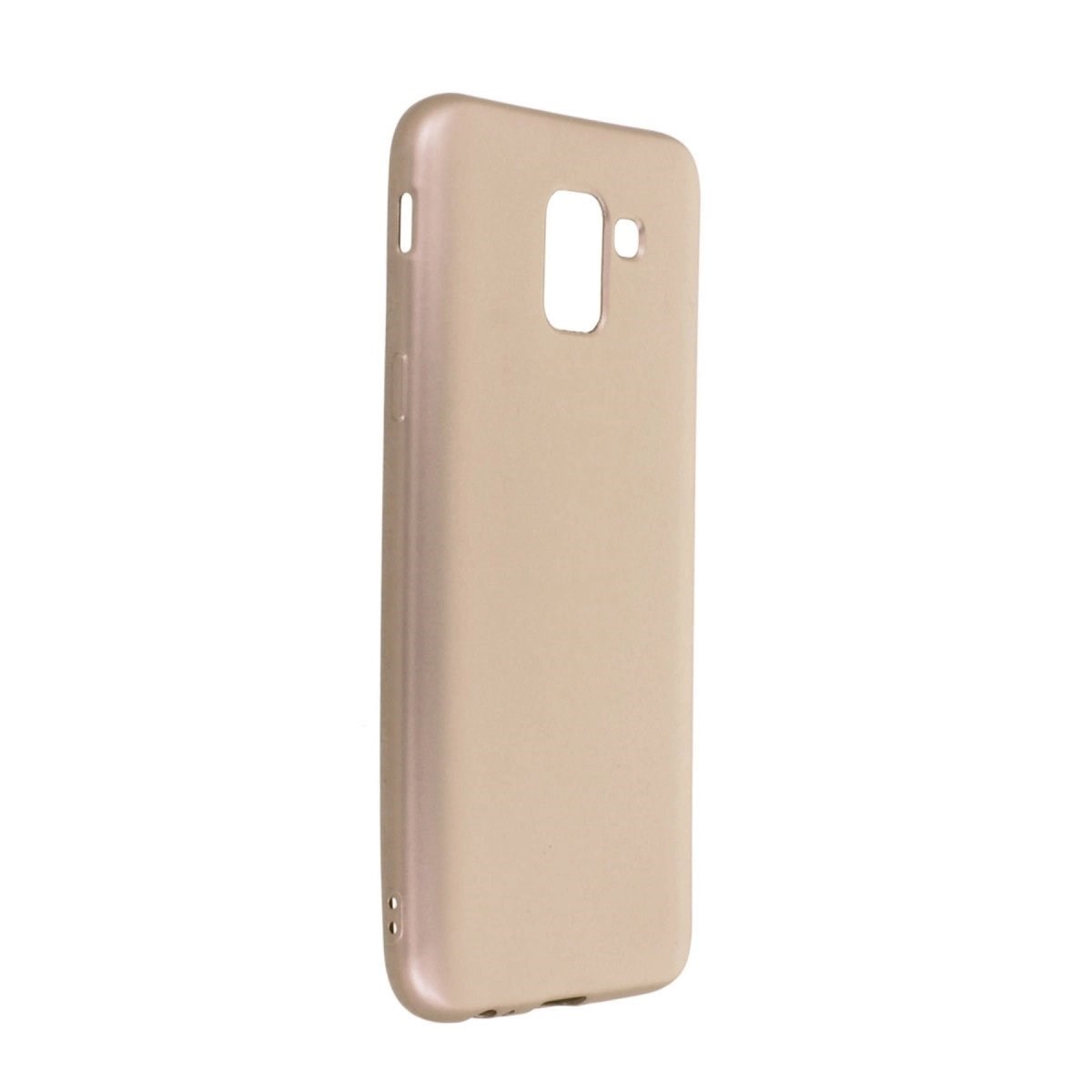Samsung Galaxy J6 Kılıf First Silikon - Gold