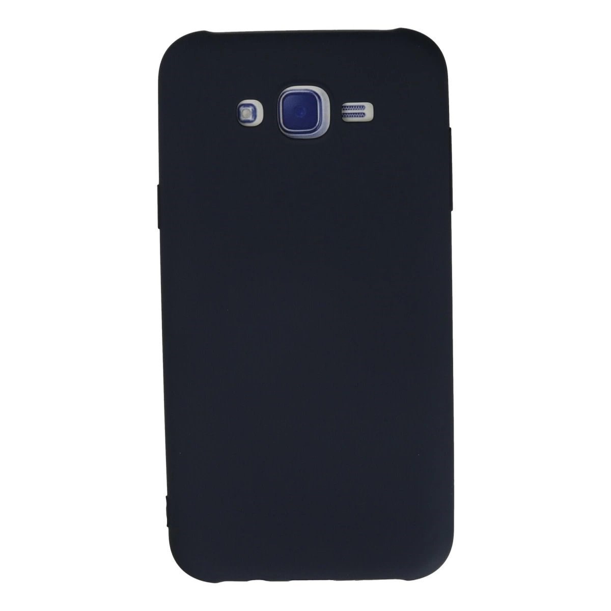 Samsung Galaxy J7 Kılıf Nano İçi Kadife Silikon - Lacivert
