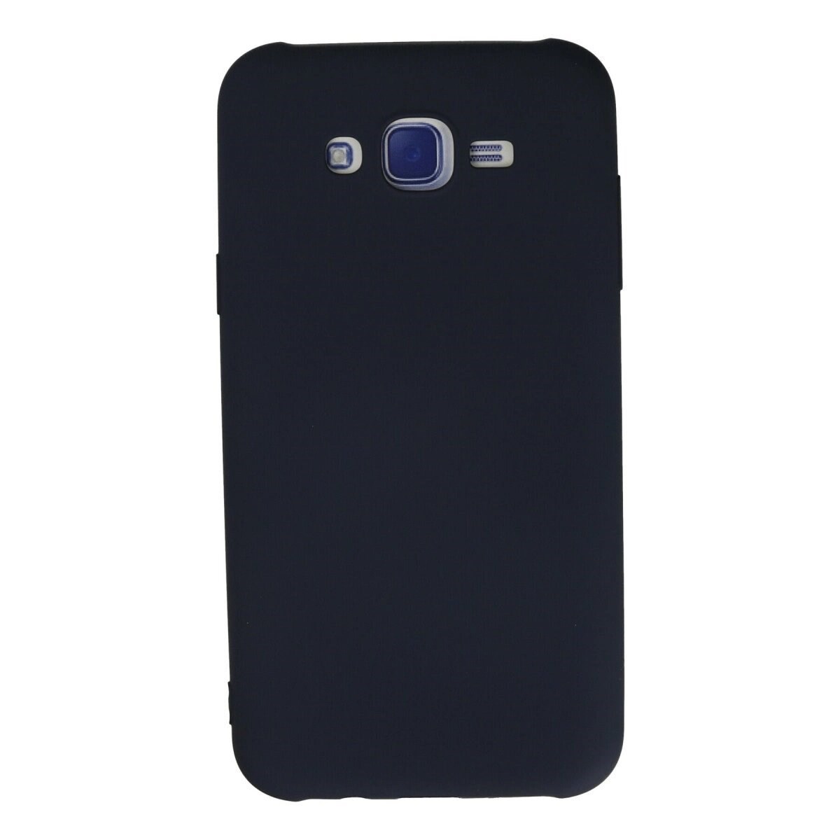 Samsung Galaxy J7 Kılıf Nano İçi Kadife Silikon - Lacivert