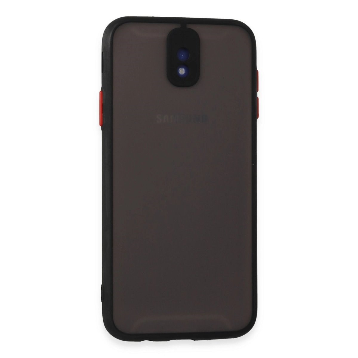 Samsung Galaxy J7 Pro / J730 Kılıf Montreal Silikon Kapak - Siyah