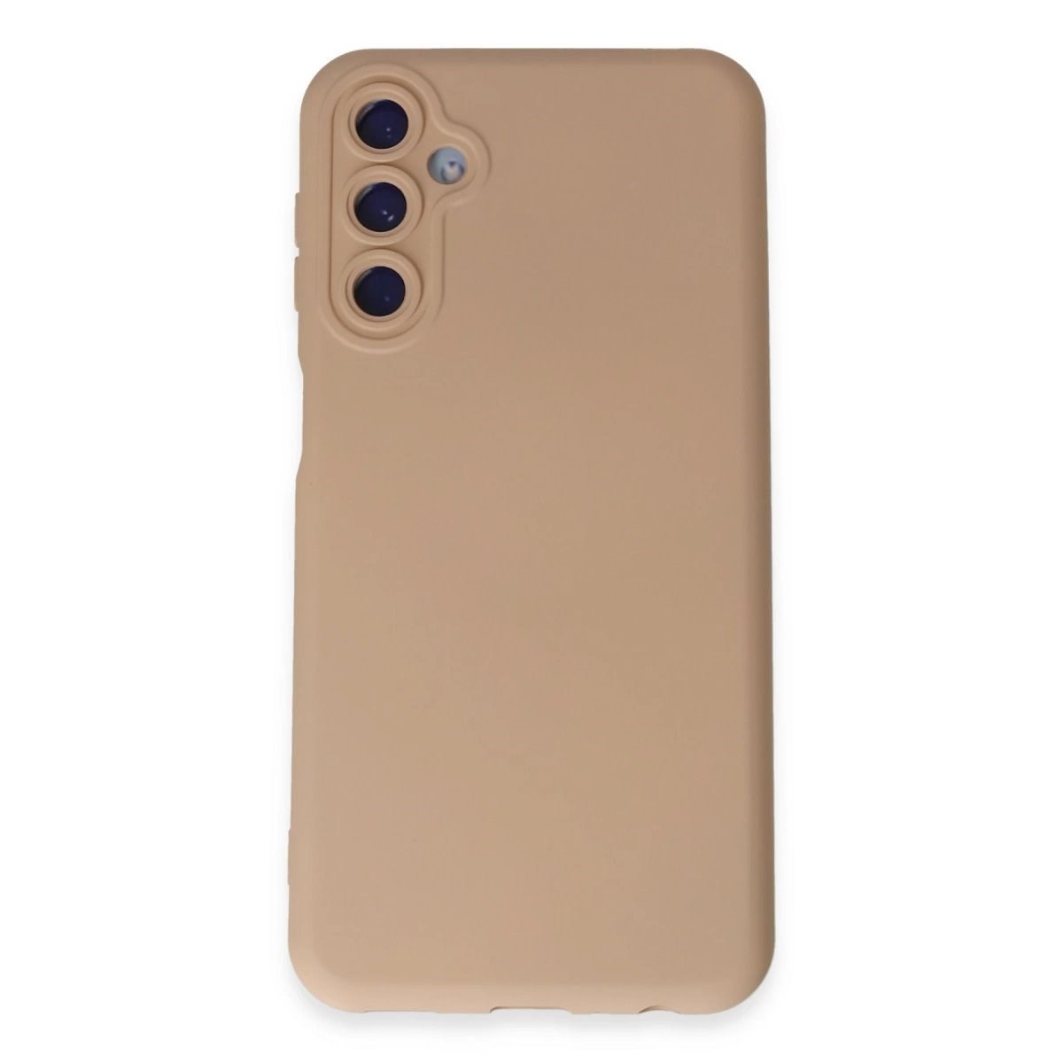 Samsung Galaxy M14 5g Kılıf Nano İçi Kadife Silikon - Pudra