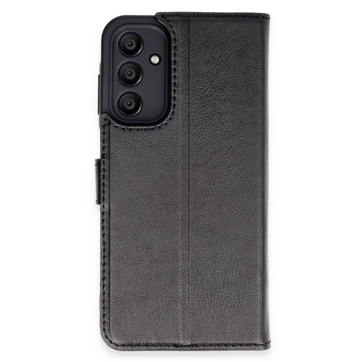 Samsung Galaxy M15 Kılıf Trend S Plus Kapaklı Kılıf - Siyah