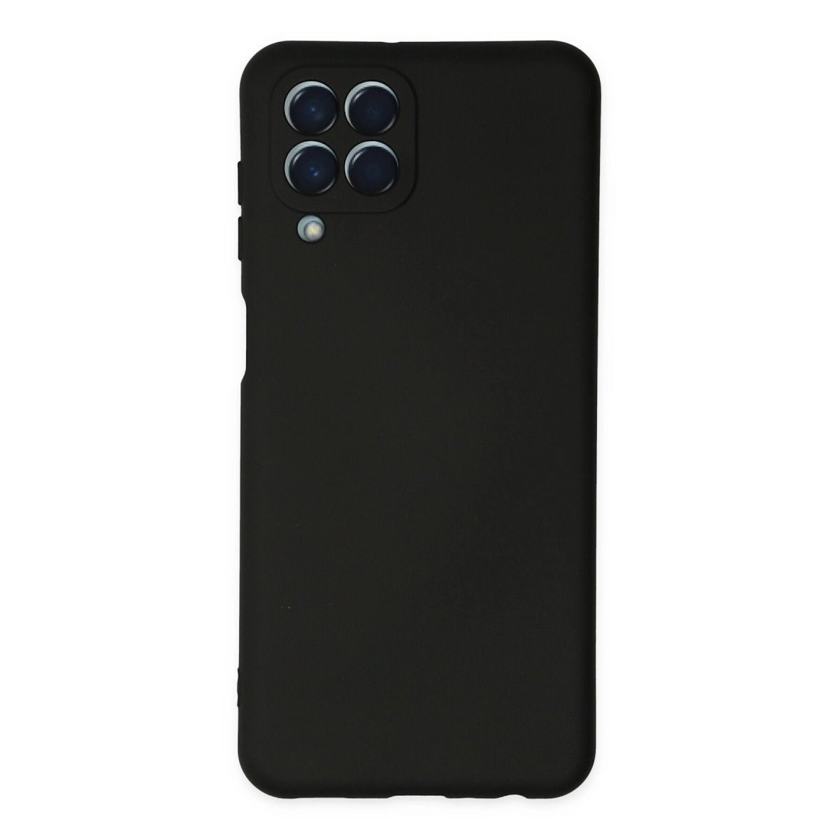 Samsung Galaxy M33 Kılıf Nano İçi Kadife Silikon - Siyah