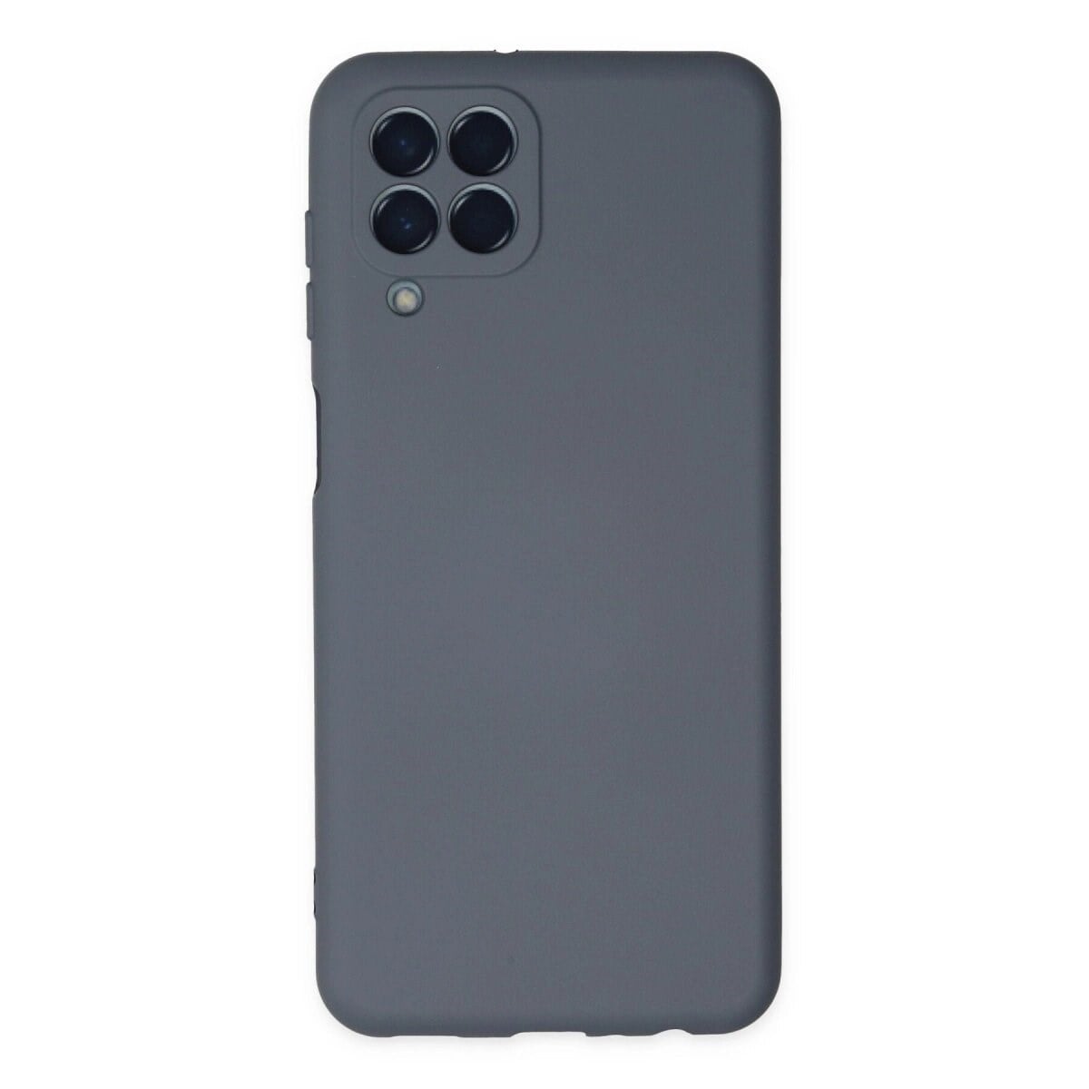 Samsung Galaxy M33 Kılıf Nano İçi Kadife Silikon - Gri
