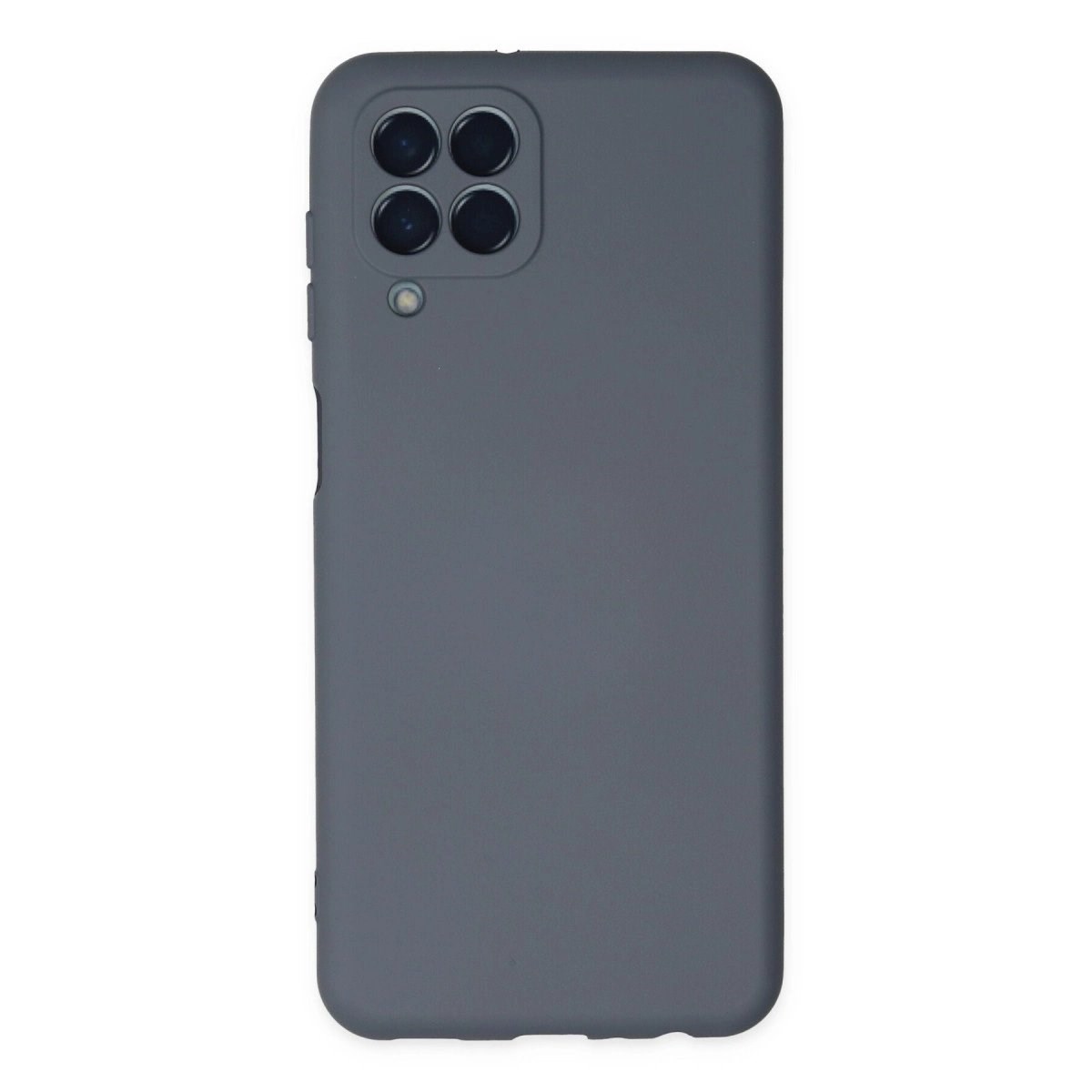 Samsung Galaxy M33 Kılıf Nano İçi Kadife Silikon - Gri