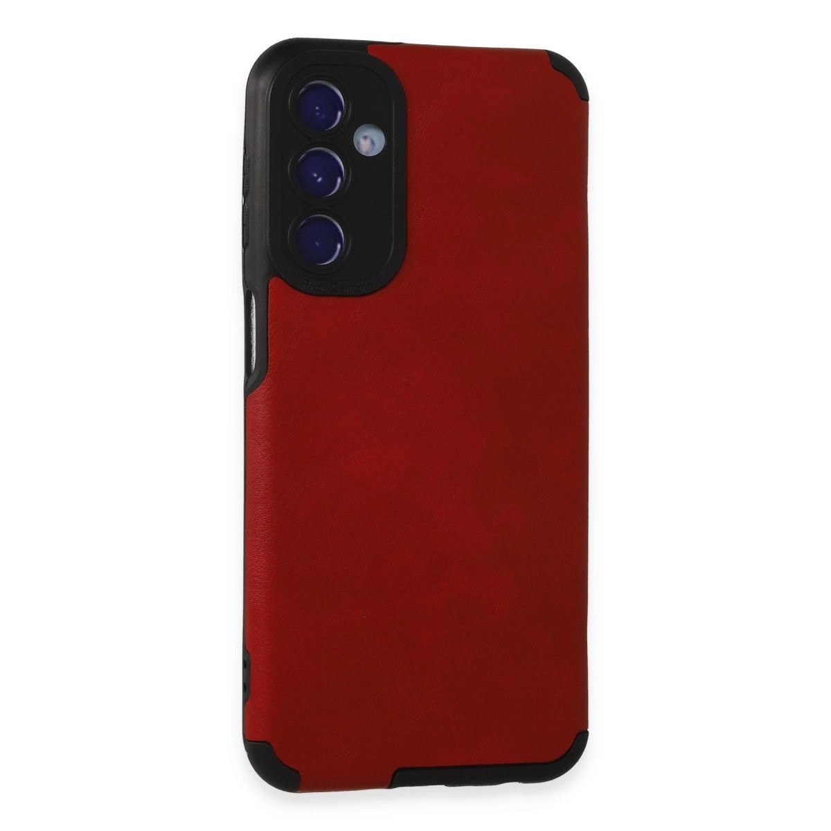 Samsung Galaxy M34 5g Kılıf Loop Deri Silikon - Kırmızı