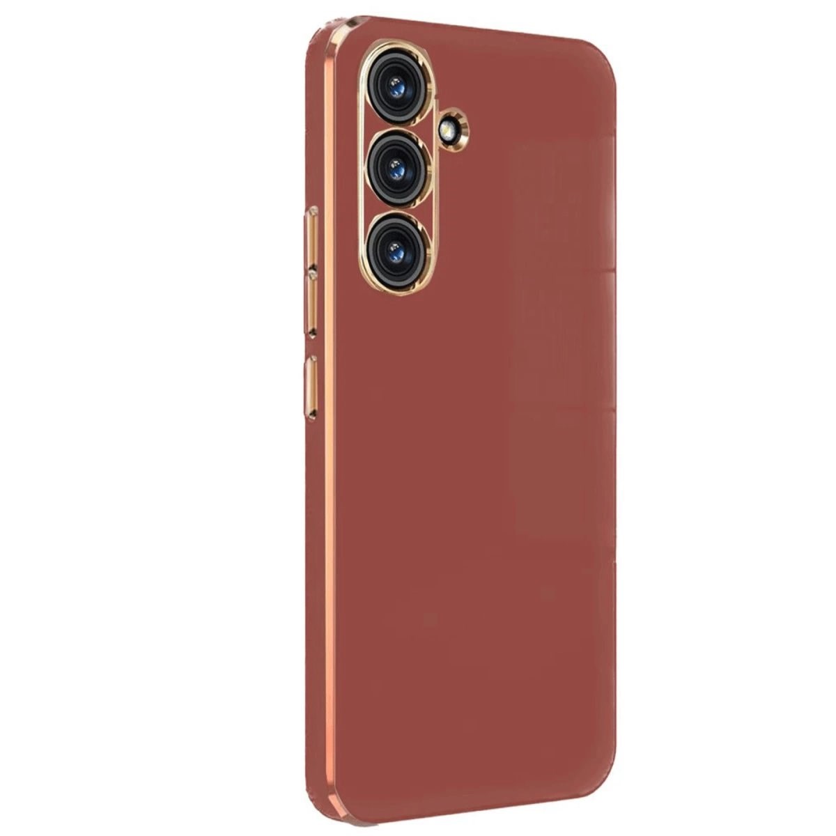 Samsung Galaxy M34 5g Kılıf Volet Silikon - Kırmızı