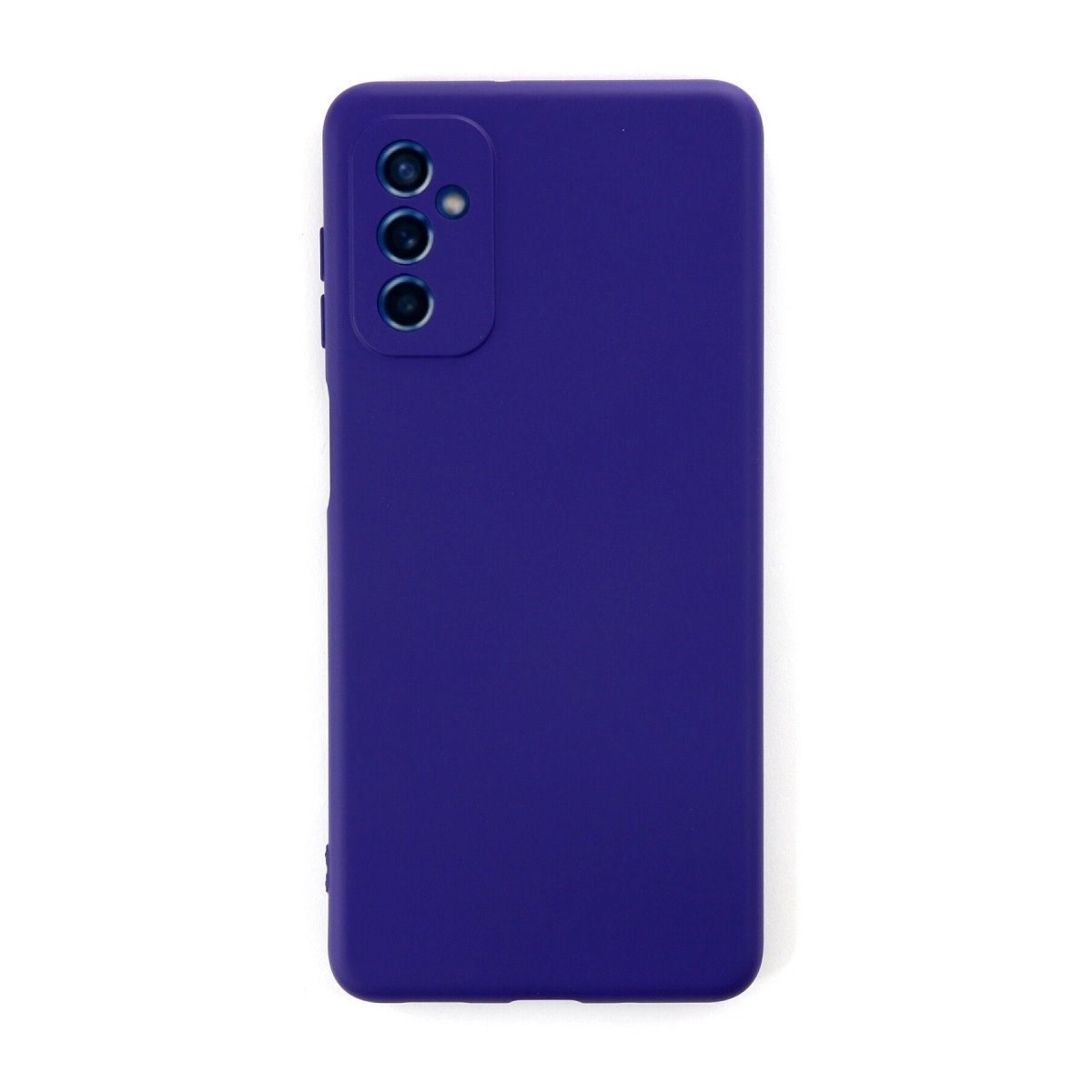 Samsung Galaxy M52 5g Kılıf Nano İçi Kadife Silikon - Mor