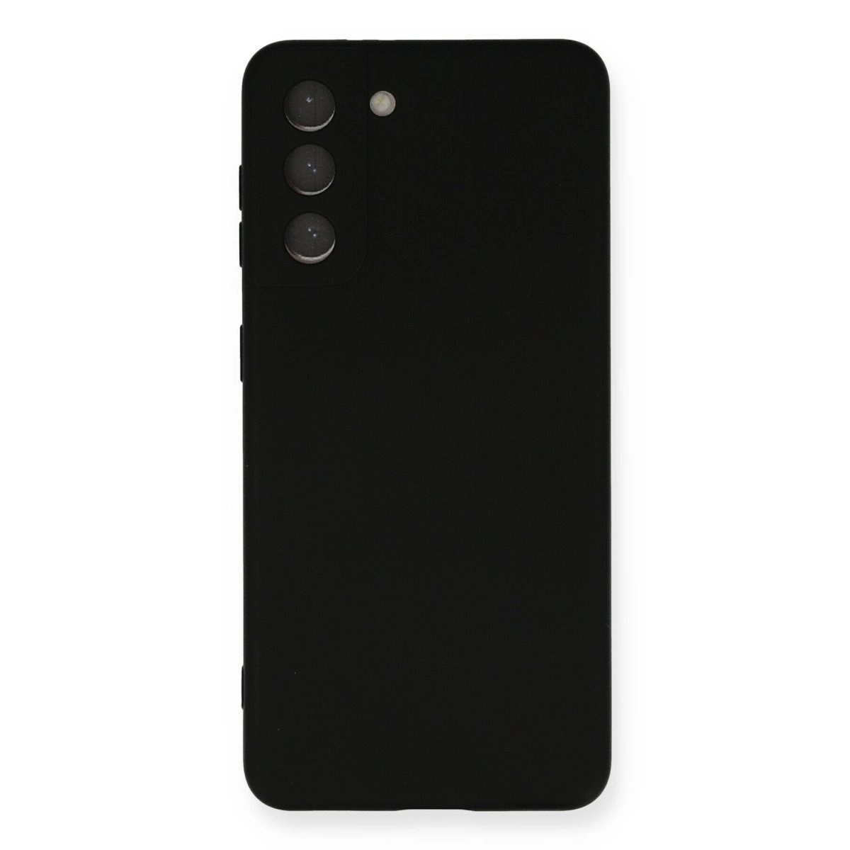 Samsung Galaxy S21 Fe Kılıf Nano İçi Kadife Silikon - Siyah