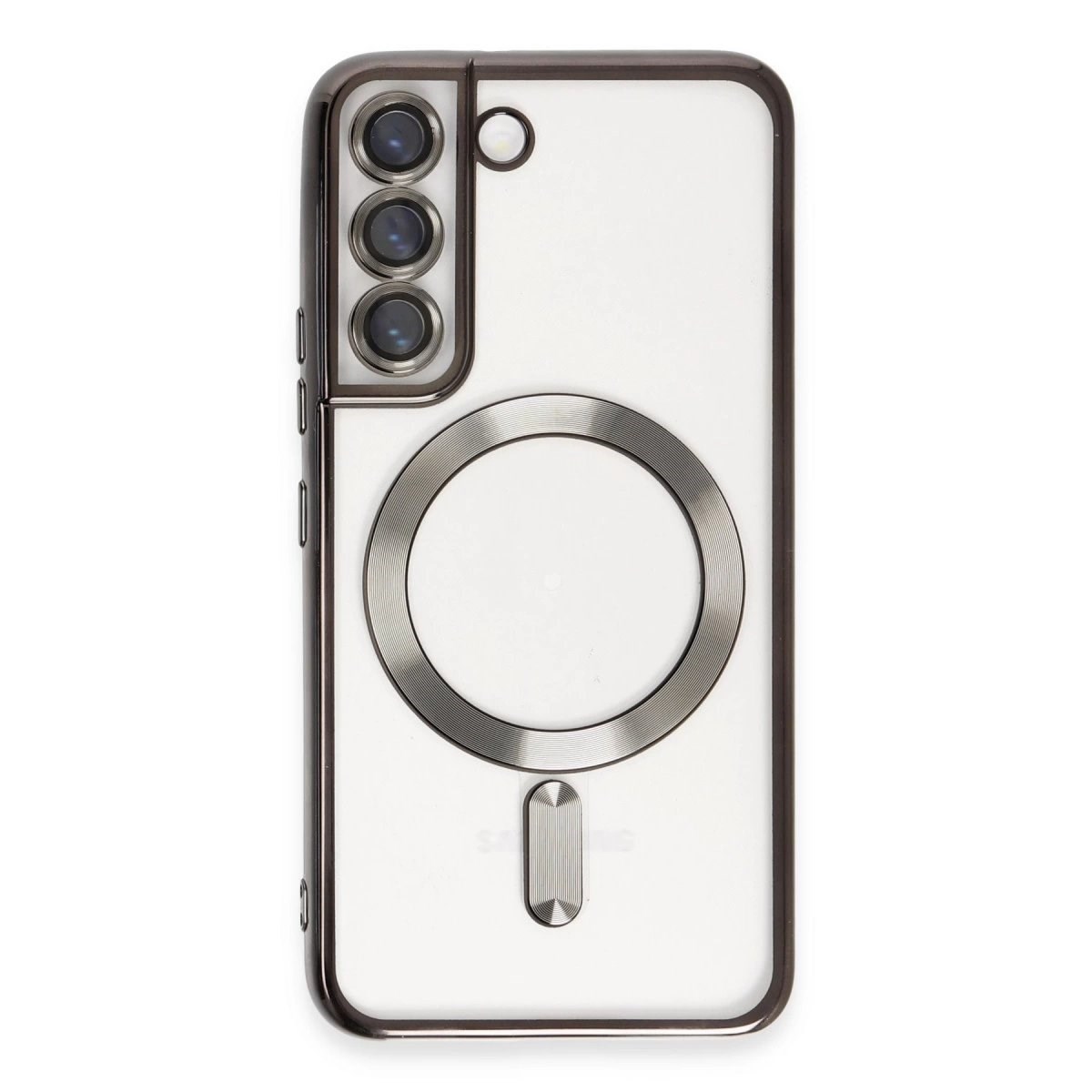 Samsung Galaxy S22 Kılıf Kross Magneticsafe Kapak - Siyah