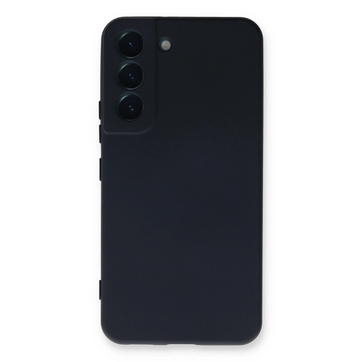Samsung Galaxy S22 Plus Kılıf Nano İçi Kadife Silikon - Lacivert