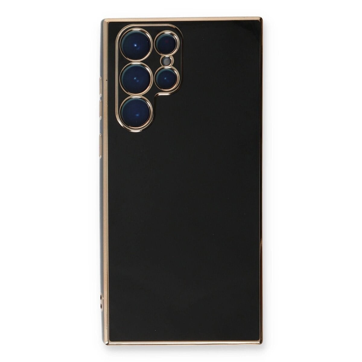 Samsung Galaxy S22 Ultra Kılıf Volet Silikon - Siyah