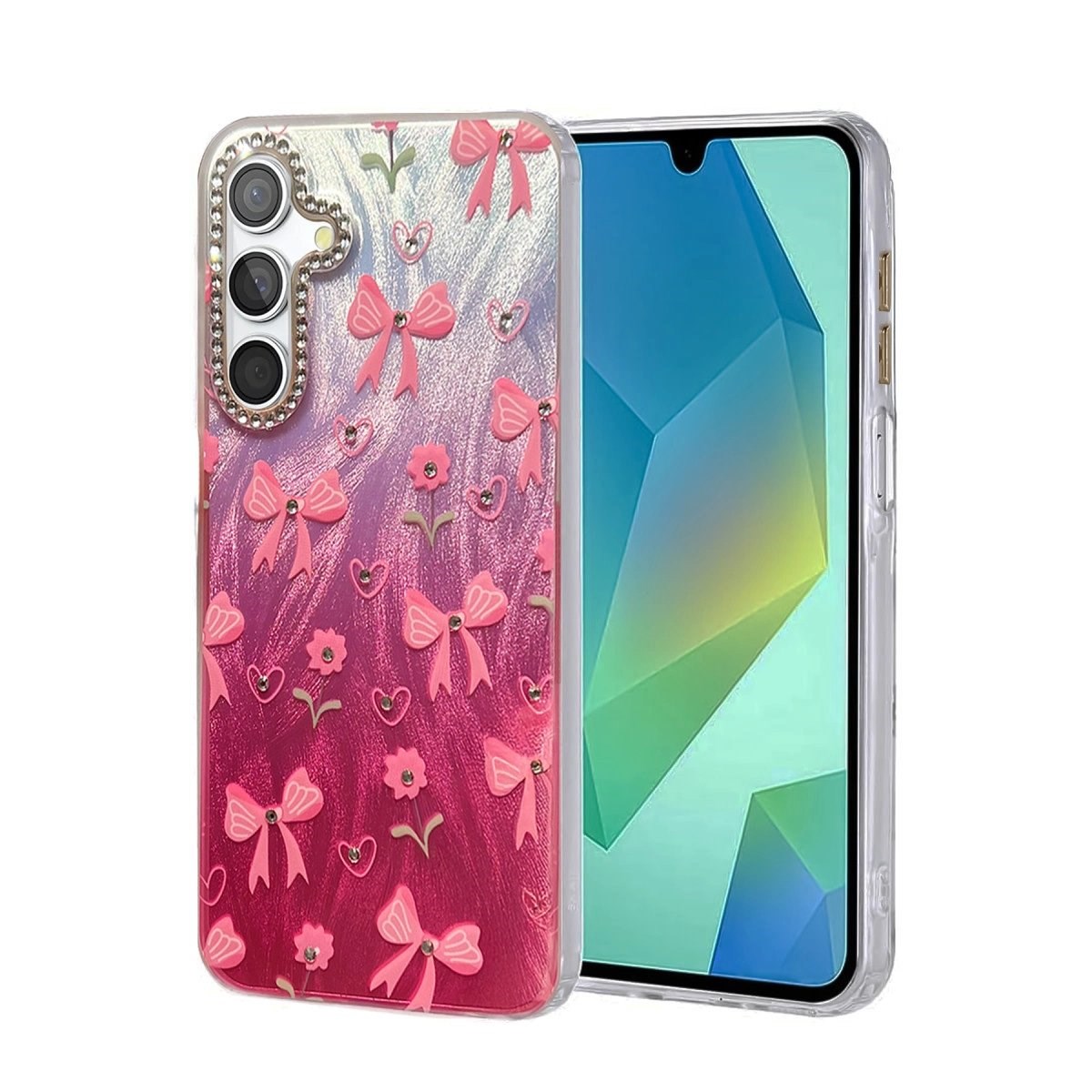 Samsung Galaxy S23 Fe Kılıf Blade Aynalı Desenli Kapak - Desen 3