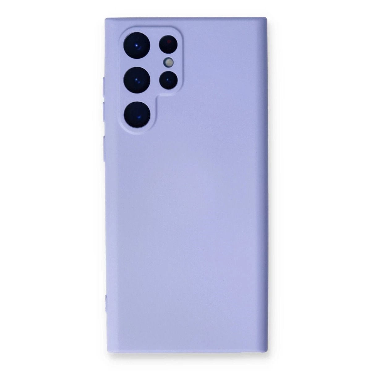 Samsung Galaxy S23 Ultra Kılıf Nano İçi Kadife Silikon - Lila