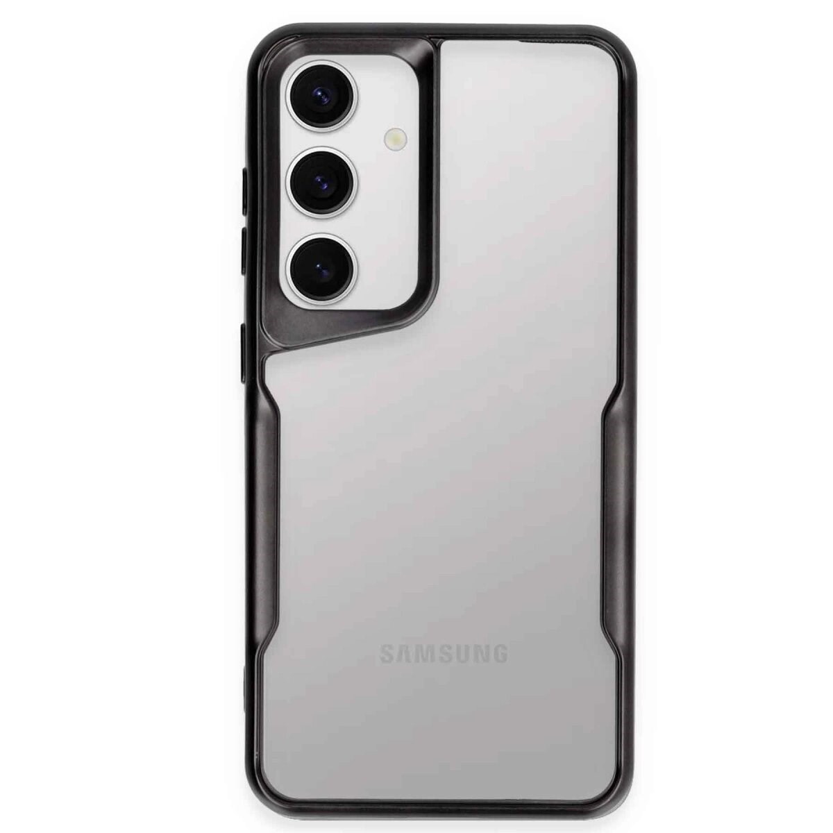 Samsung Galaxy S24 Kılıf Boyi Silikon Kapak - Siyah