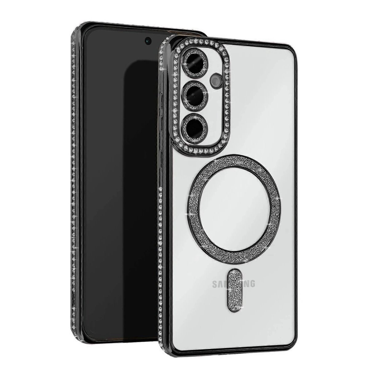 Samsung Galaxy S25 Edge Joke Simli Magneticsafe Kılıf - Siyah