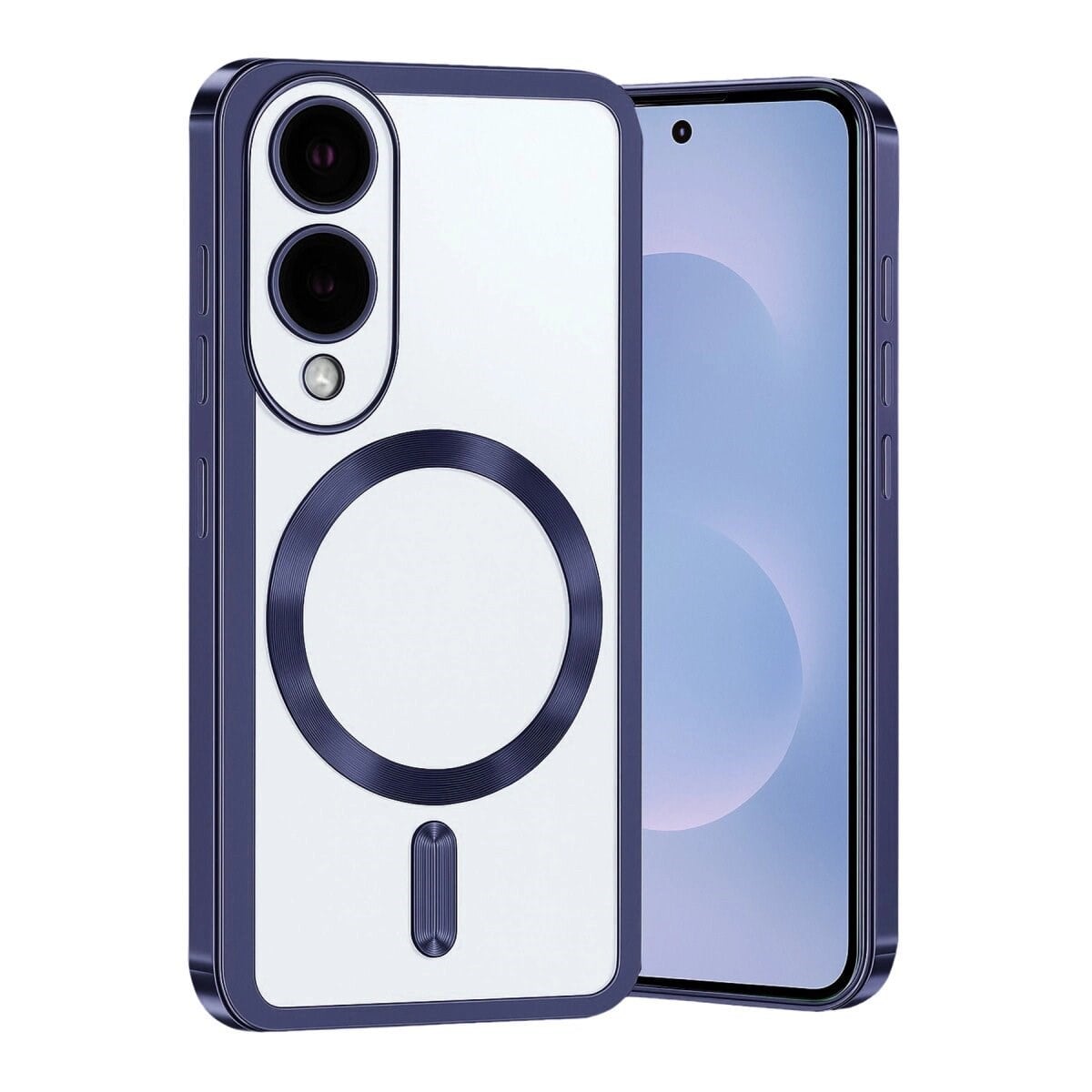 Samsung Galaxy S25 Edge Kross Magneticsafe Kapak - Lacivert