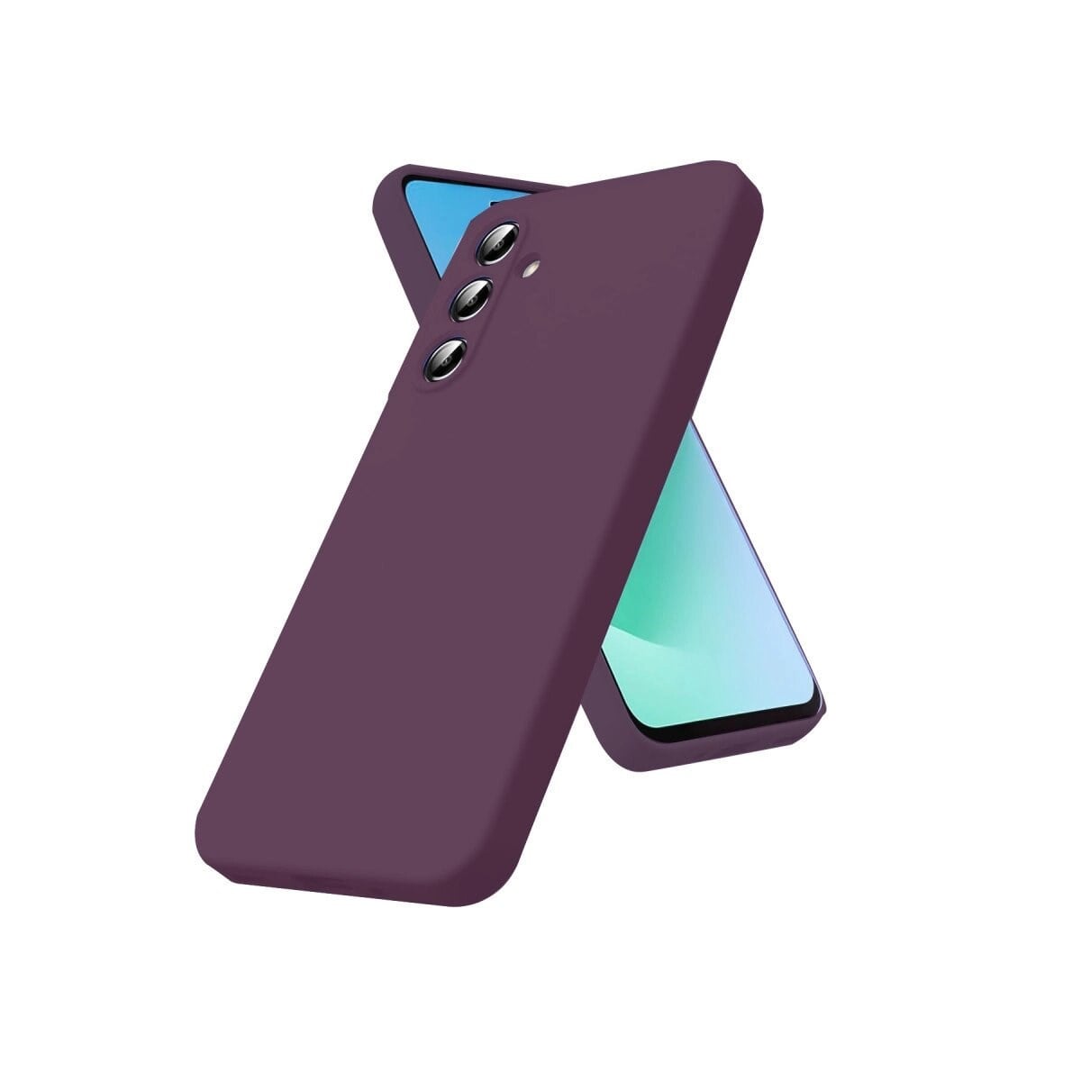 Samsung Galaxy S25 Fe First Silikon - Mürdüm