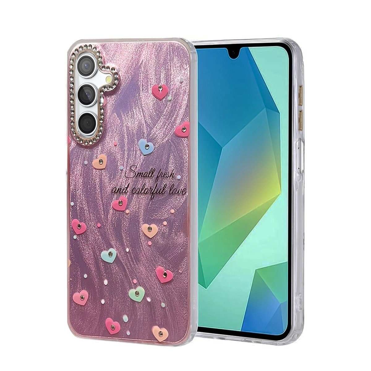 Samsung Galaxy S25 Kılıf Blade Aynalı Desenli Kapak - Desen 8