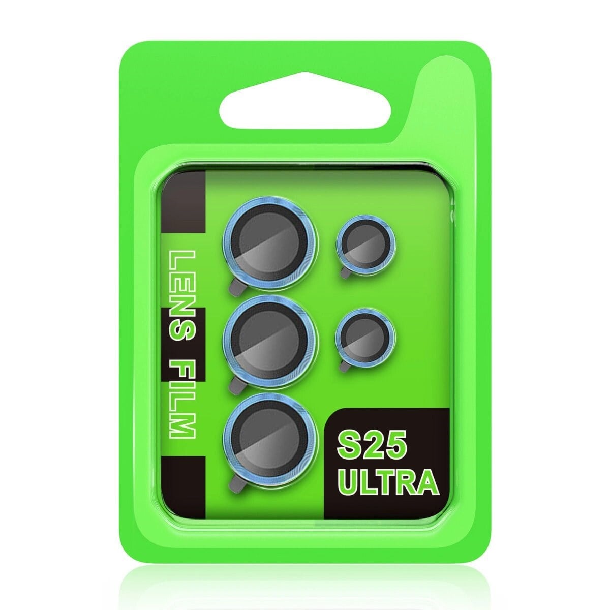 Samsung Galaxy S25 Ultra Raze Metal Kamera Lens - Mavi