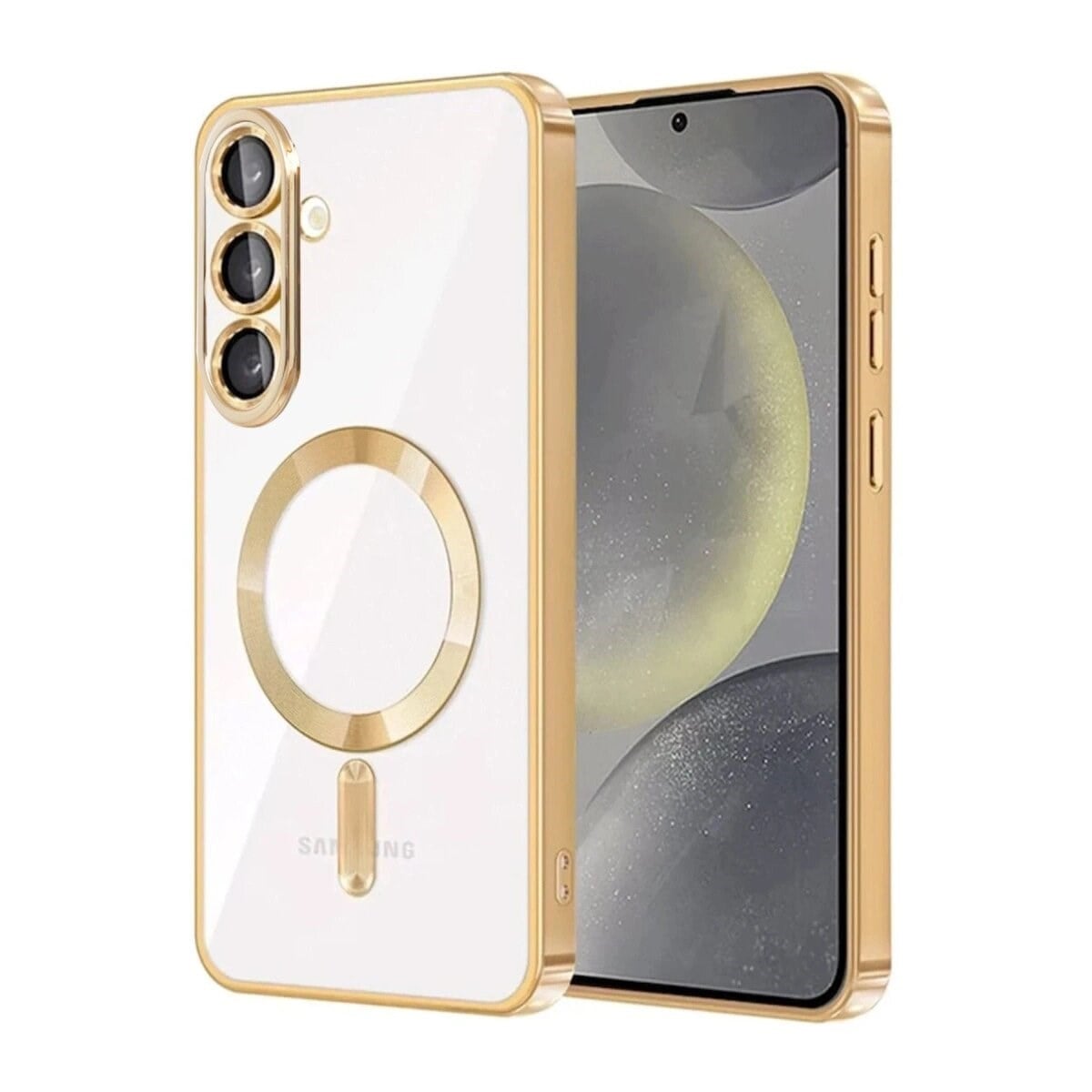 Samsung Galaxy S26 Kross Magneticsafe Kapak - Gold