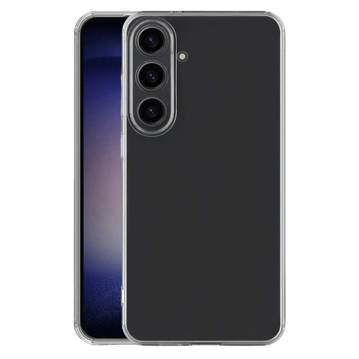 Samsung Galaxy S26 Lüx Şeffaf Silikon - Şeffaf