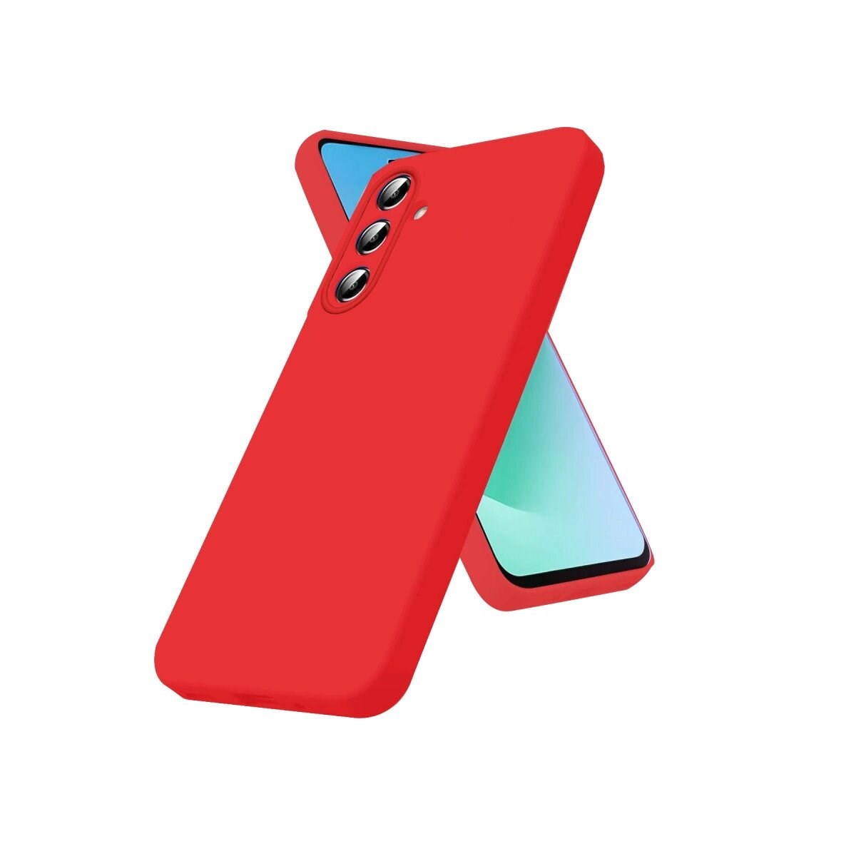 Samsung Galaxy S26 Plus First Silikon - Kırmızı