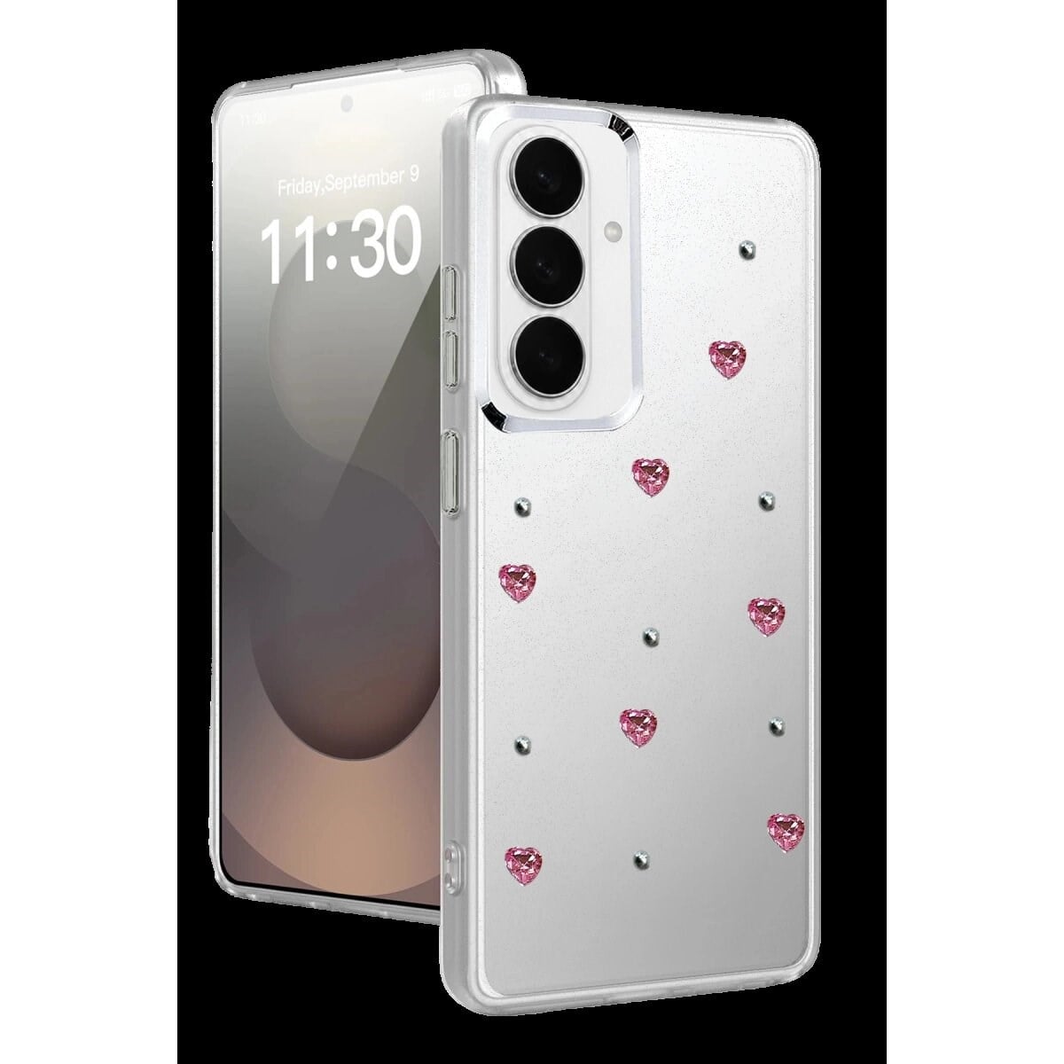Samsung Galaxy S26 Plus Fiyonk Desenli Kapak - Desen 3