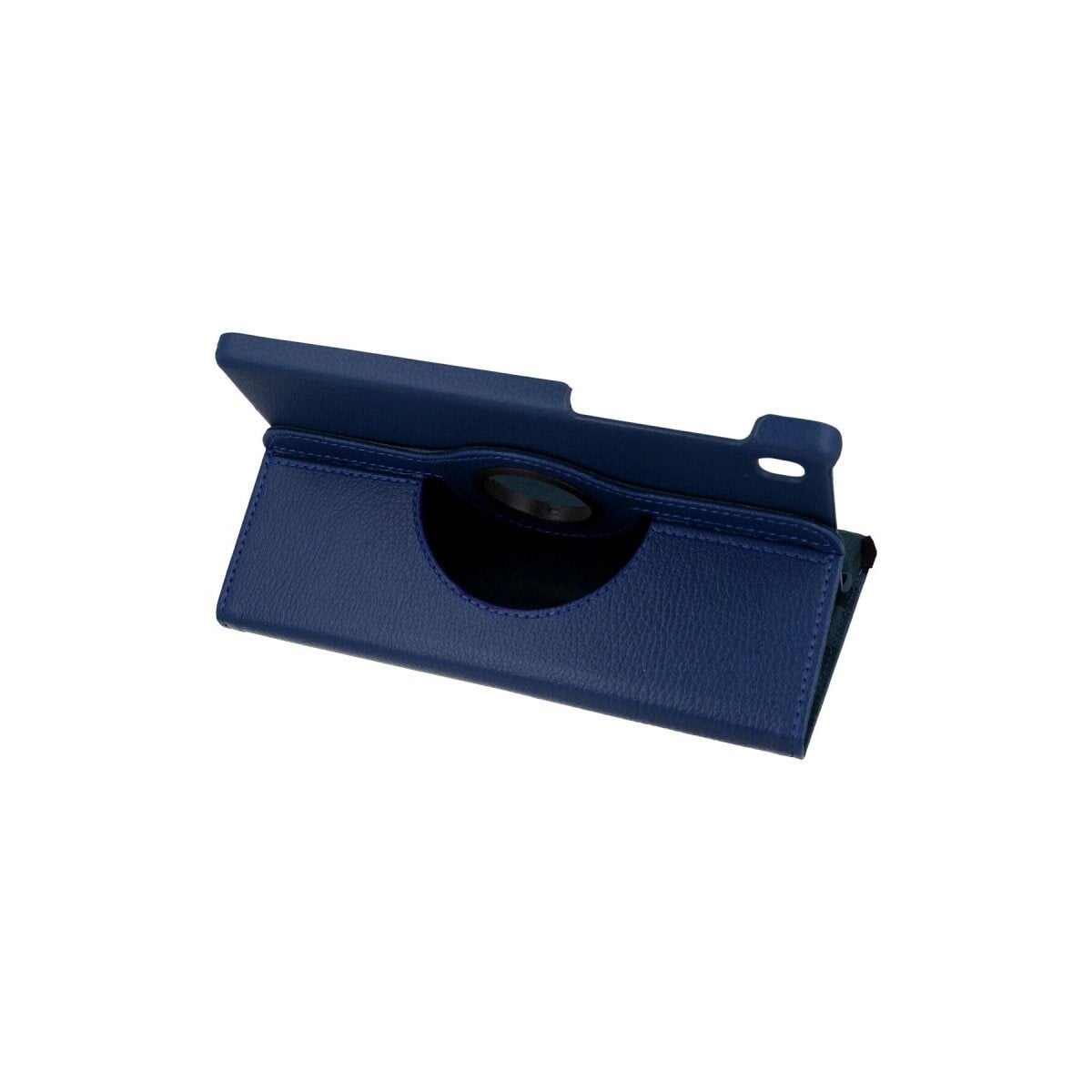 Samsung Galaxy T220 Tab A7 Lite 8.7 Kılıf 360 Tablet Deri Kılıf - Lacivert