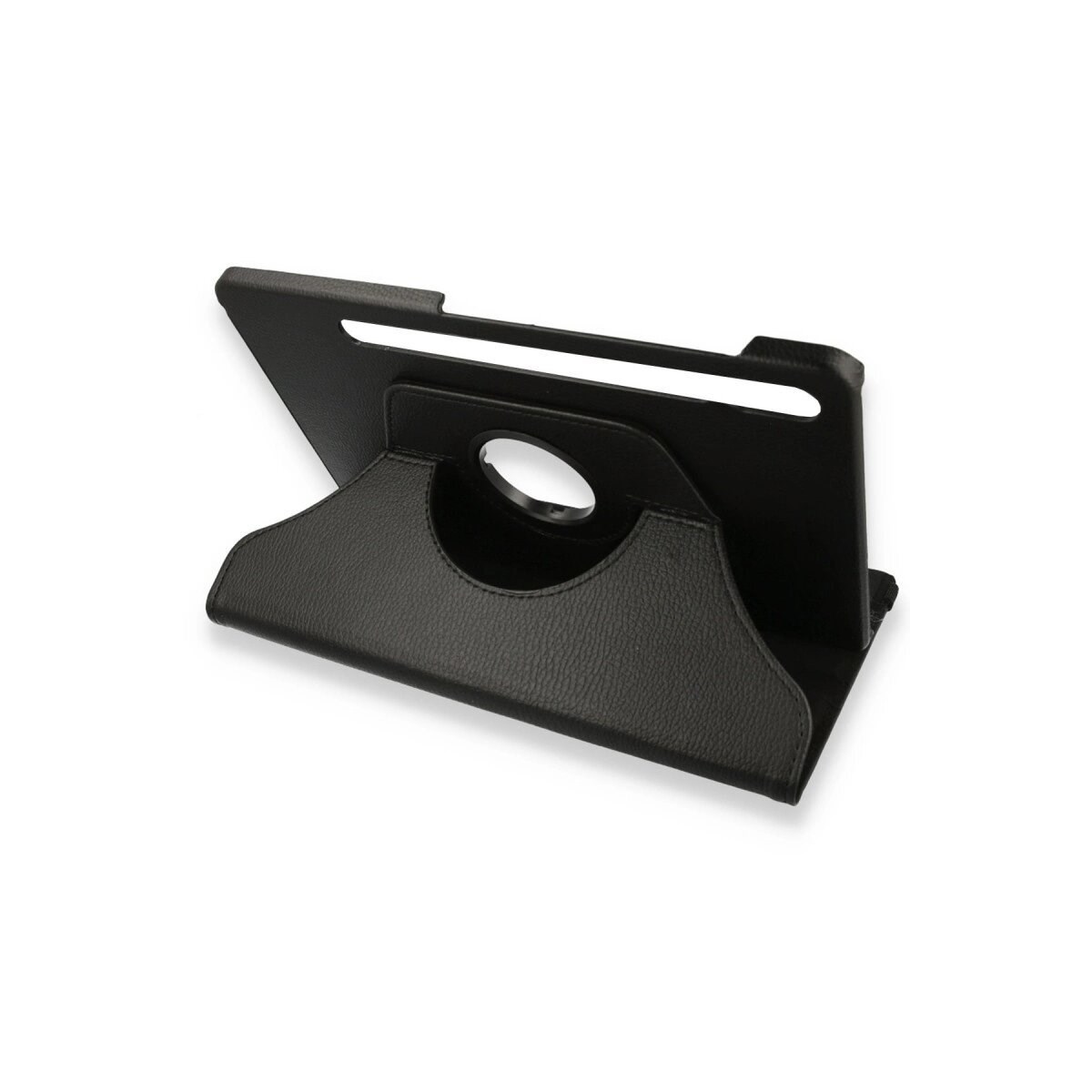 Samsung Galaxy X800 Tab S8 Plus 12.4 Kılıf 360 Tablet Deri Kılıf - Siyah