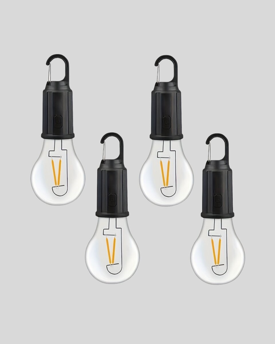 Şarjlı Kancalı LED Lamba – Kamp, Balkon ve Acil Durum Işığı