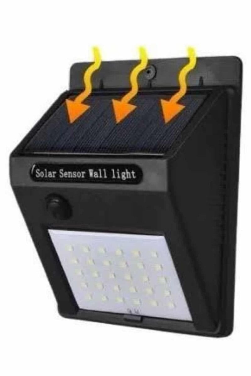 Solar Dekoratif Lambası Sensörlü Led Işık Bahçe Aydınlatma