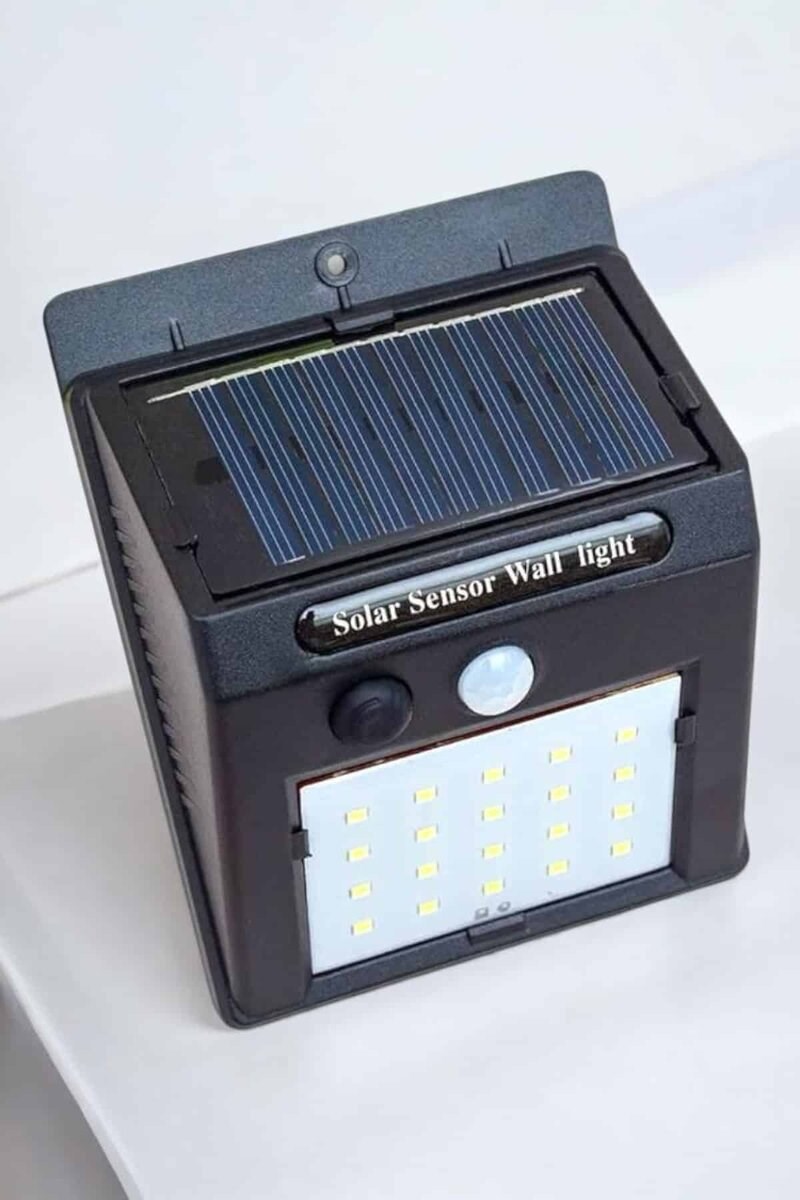 Solar Lamba Giriş, Bahçe Yol Avlu Hareket Sensörlü Led Parlak Gece Su Geçirmez