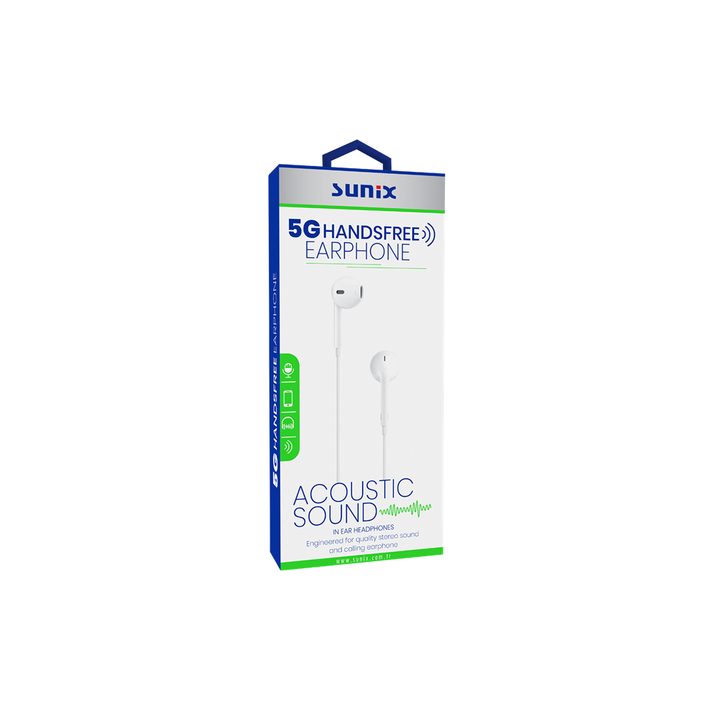 SUNİX 5G HANDSFREE EARPHONE 