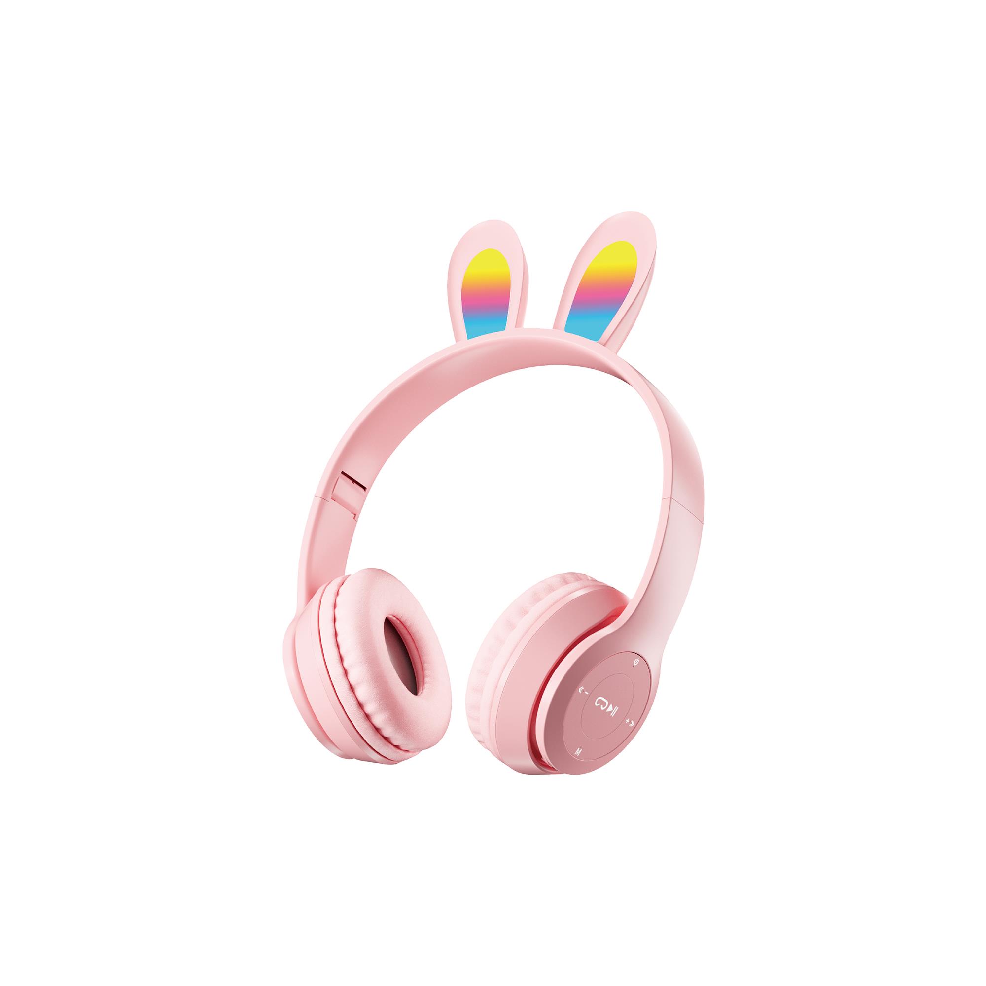 SUNİX BLUETOOTH  TAVŞAN PELUŞ KULAKLIK BLT-43SUNİX BLUETOOTH  TAVŞAN PELUŞ KULAKLIK BLT-43, KULAK ÜSTÜ KULAKLIK, STEREO SOUND SAHİPTİR. HD BİR MİKROFON SAHİPTİR. BLUETOOTH 5.0 DESTEKLEMEKTEDİR. KONUŞMA SÜRESİ 7 SAATTİR. MÜZİK SÜRESİ 7 SAATTİR. TELEFON İLE ARASINDAKİ İLETİŞİM MESAFESİ 10M'DİR. ŞARJ SSUNİX VİZYON GSM