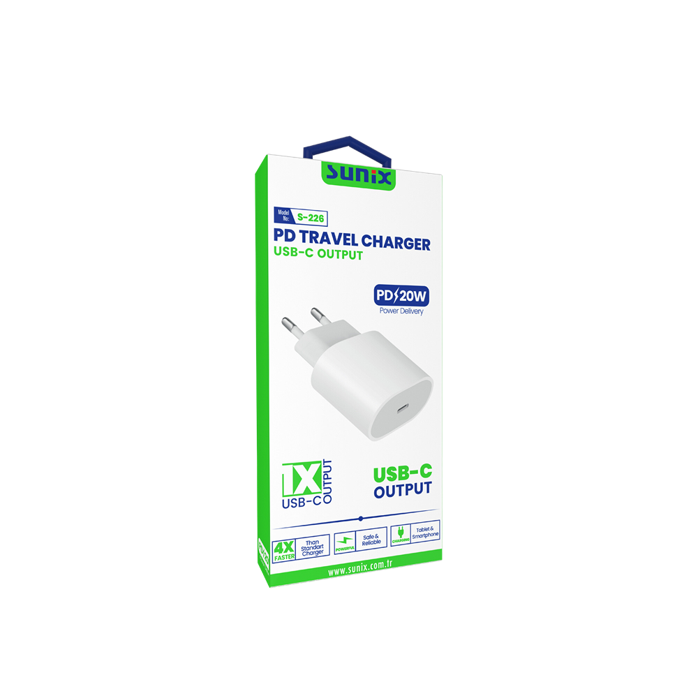SUNİX TYPE-C BAŞLIK 20W S-226