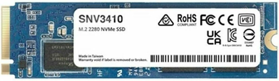 SYNOLOGY 800GB SNV3410-800G 3000- 750MB/s M2 NVME NAS DİSKİ