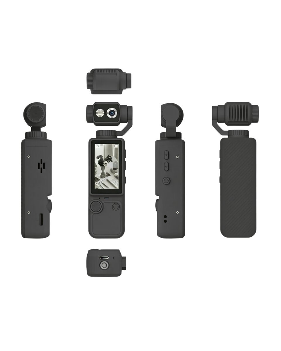 Taşınabilir 4K Vlog Kamera 2.0 IPS Ekran Ayarlanabilir Lens ve Stabil Çekim Özellikli