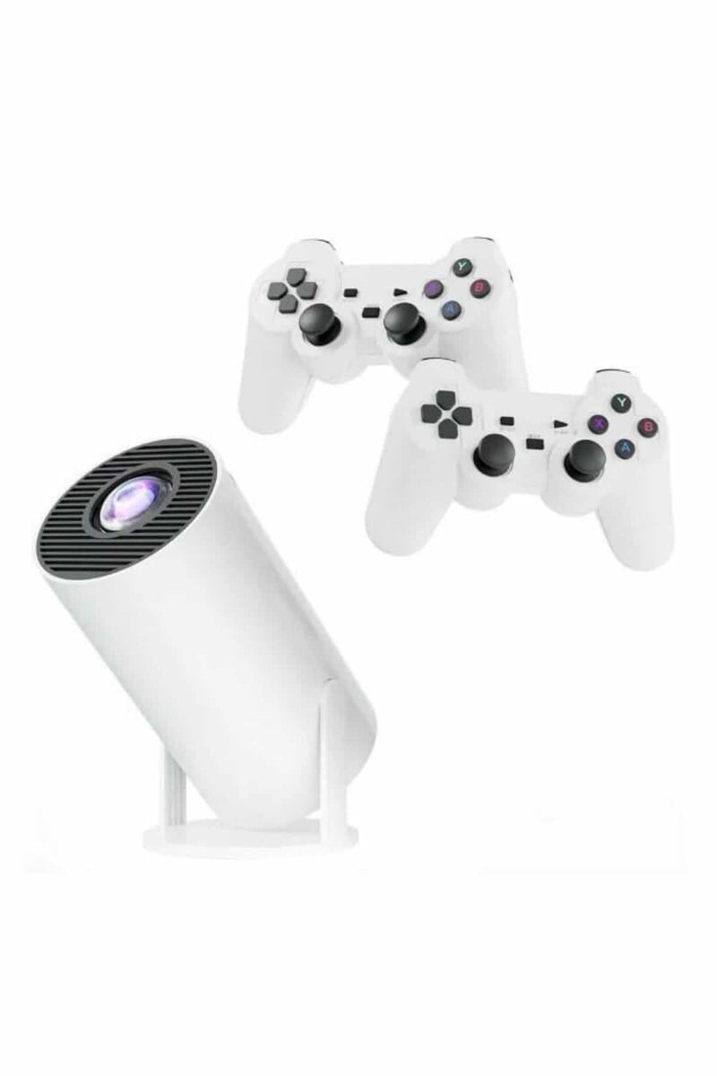 Taşınabilir Android Projeksiyon Ayaklı Çift Kollu 4K Çözünürlüklü Sinema Projeksiyonu