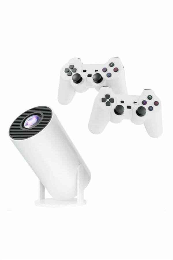 Taşınabilir Android Projeksiyon Ayaklı Çift Kollu 4K Çözünürlüklü Sinema Projeksiyonu