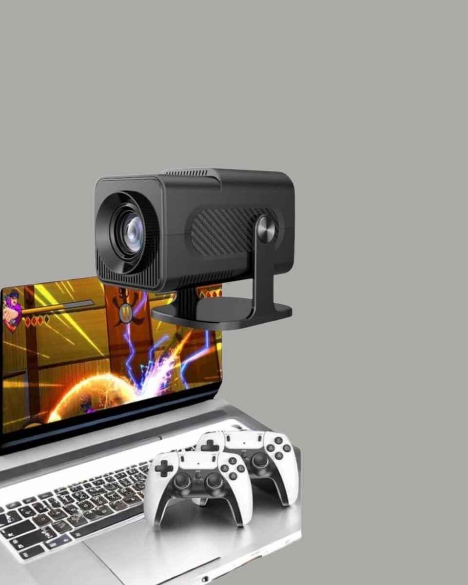 Taşınabilir Full HD Projektör - 1 GB RAM, 8 GB Hafıza