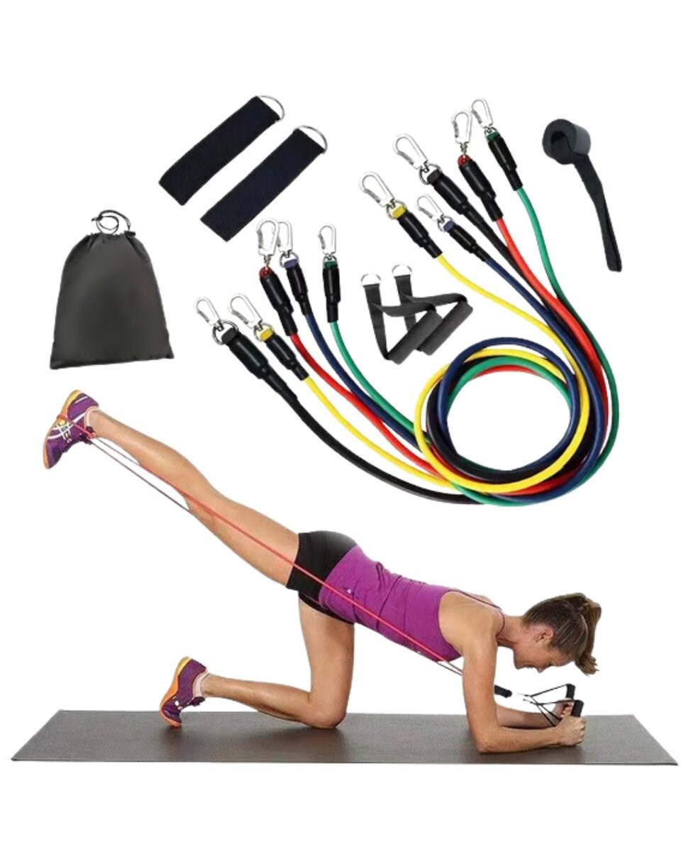 Taşınabilir Kapı Askılı Egzersiz Bandı Seti Ev ve Seyahat Kullanımı
