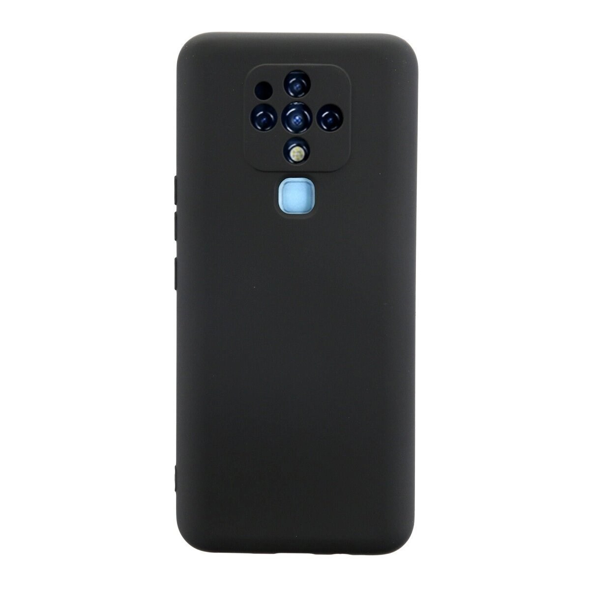 Tecno Camon 16 Kılıf Nano İçi Kadife Silikon - Siyah
