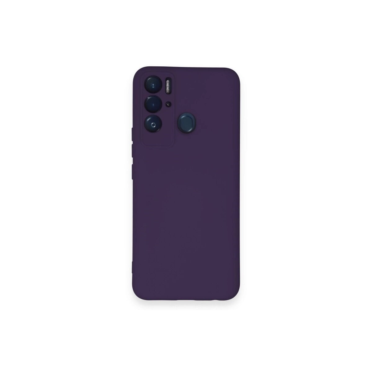 Tecno Pova Neo Kılıf Nano İçi Kadife Silikon - Mor
