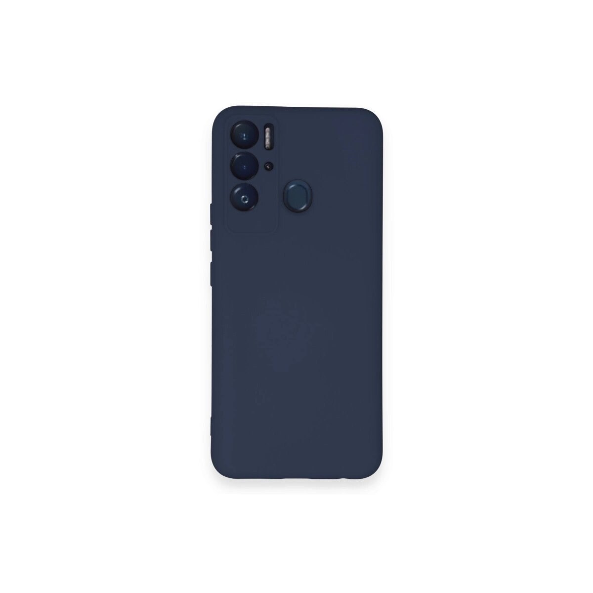 Tecno Pova Neo Kılıf Nano İçi Kadife Silikon - Lacivert