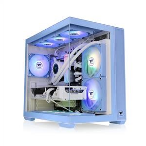 THERMALTAKE HYDRANGEA VIEW 380 GAMING MID-TOWER PC Kasası Mavi CA-1Z2-00MFWN-00