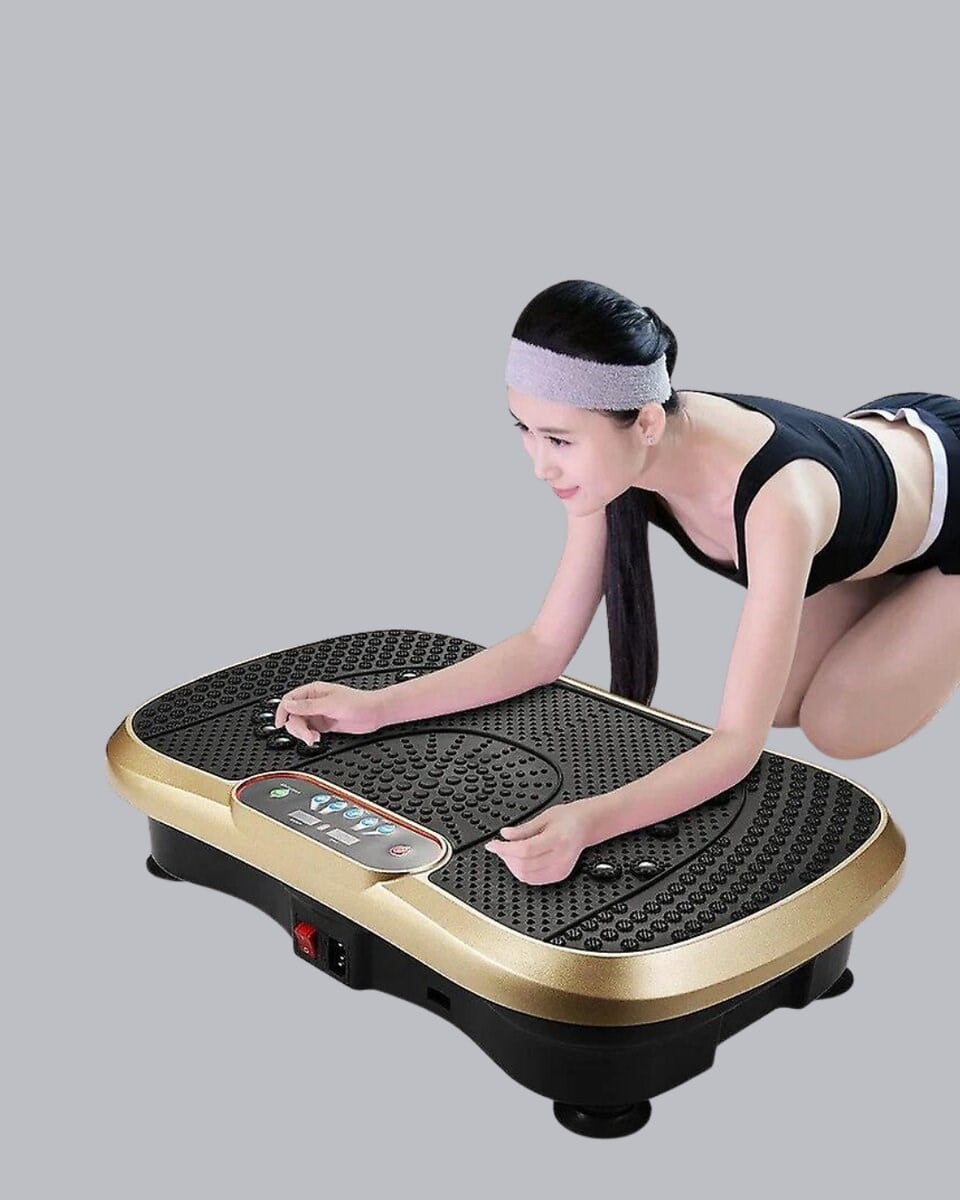 Titreşimli Egzersiz Platformu Evde Fitness ve Kas Güçlendirme