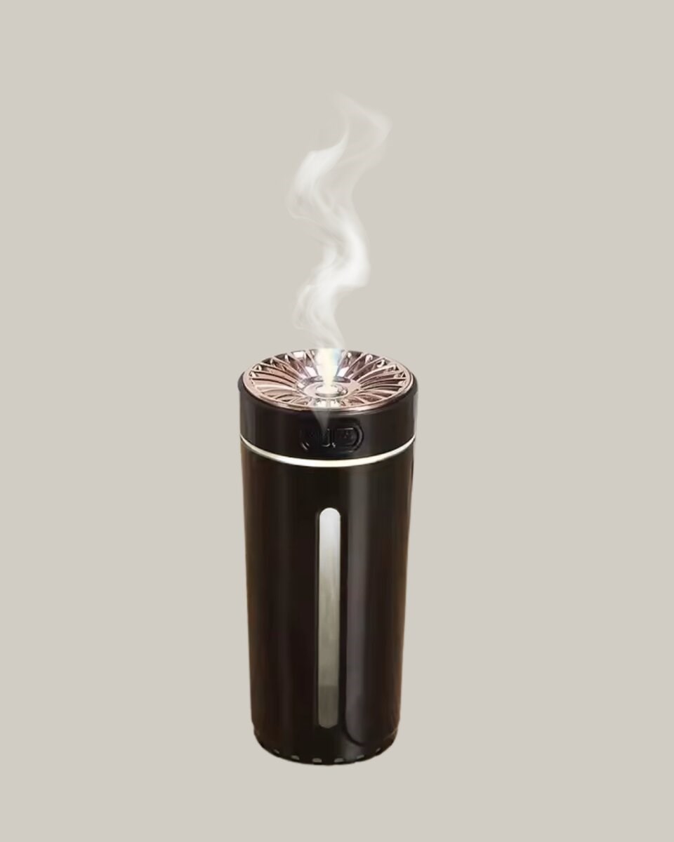 Ultrasonik Nemlendirici LED Işıklı Aromaterapi Difüzör Sessiz Çalışma