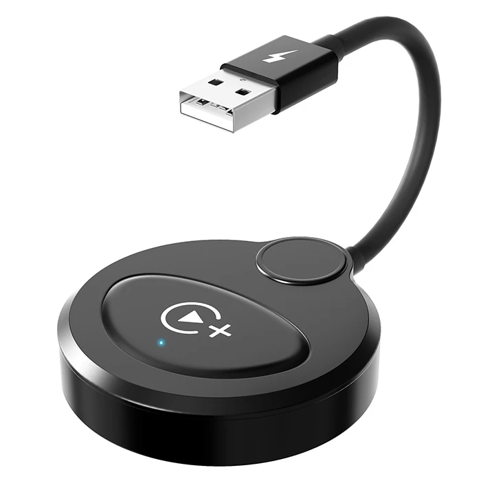 USB+Type-C Apple Kablosuz Wireless Carplay Adaptör Çevirici -Youtube Netflix Tiktok Video Yansıtıcı-(1903)