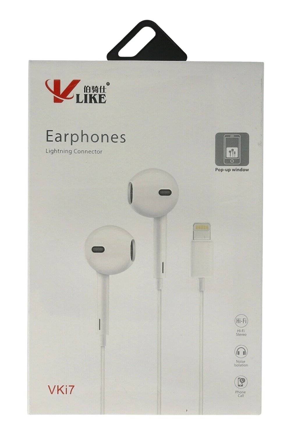 V LIKE EARPHONES LİGHTNİNG CONNECTOR VKİ7
